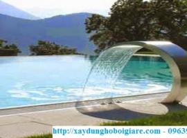 Màn Phun Nước Nghệ Thuật Hồ Bơi