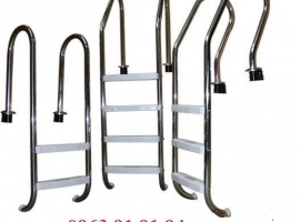 Thang Inox Hồ Bơi 4 Bậc