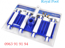 Bàn hút đáy hồ bơi Procopi 8 bánh xe