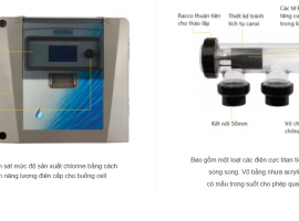 Máy Điện Phân Muối Hồ Bơi Waterco Hydrochlor Mineral 4000