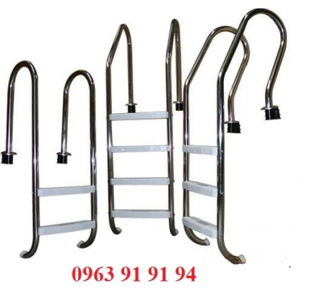 Thang Inox Hồ Bơi 4 Bậc