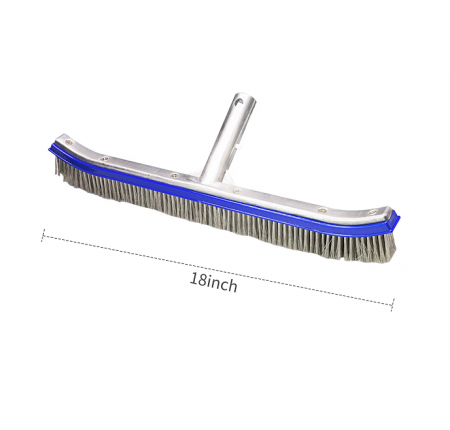 Bàn Chải Chà Rêu Hồ Bơi Sợi Thép